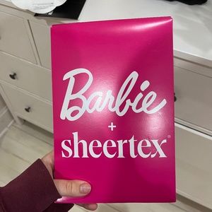 Barbie™ Semi-Opaque Rip-Resist Tights Size L- NEW IN BOX